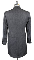 Luigi Borrelli Gray Cashmere Fancy Coat - (UCB9030) - Parent