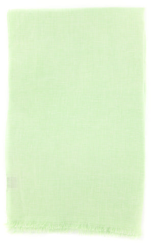 Luigi Borrelli Green Linen Scarf