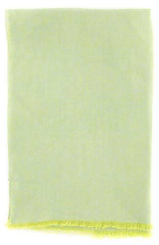 Luigi Borrelli Green Linen Scarf