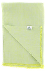 Luigi Borrelli Green Solid Long Scarf - 62" x 27" - (LBSS1224)