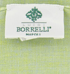 Luigi Borrelli Green Solid Long Scarf - 62" x 27" - (LBSS1224)