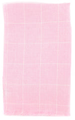 Luigi Borrelli Pink Plaid Long Scarf - 27" x 68" - (LBSS1258)