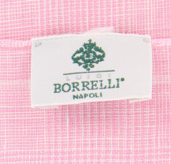 Luigi Borrelli Pink Plaid Long Scarf - 27" x 68" - (LBSS1258)