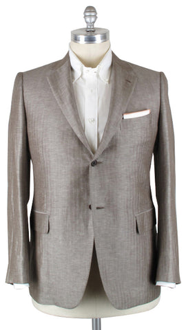 Luigi Borrelli Brown Sportcoat – Size: 44 US / 54 EU