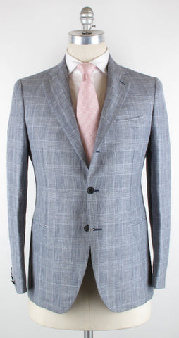 Luigi Borrelli Navy Blue Suit – Size: 40 US / 50 EU