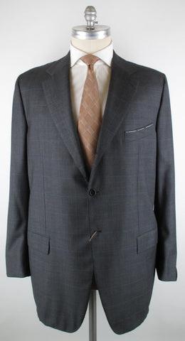 Luigi Borrelli Gray Suit – Size: 54 US / 64 EU