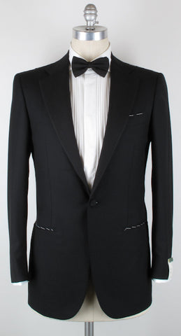 Luigi Borrelli Black Tuxedo – Size: 46 US / 56 EU