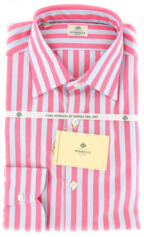 Luigi Borrelli Pink Shirt - Extra Slim