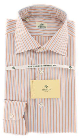 Luigi Borrelli Orange Shirt - Extra Slim