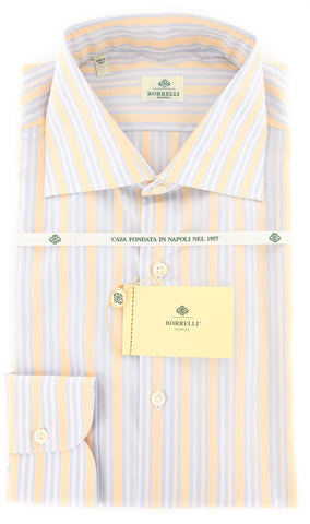 Luigi Borrelli Orange Shirt - Extra Slim