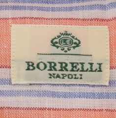 Luigi Borrelli Orange Striped Shirt - Extra Slim - (AD) - Parent