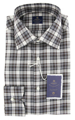 Luigi Borrelli Gray Shirt - Slim - 15.75/40 - (EV06RC18360C)