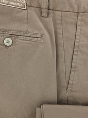 Borrelli Brown Pants - Extra Slim - 32/48 - (10SLIMCERNP012MANDORIA)