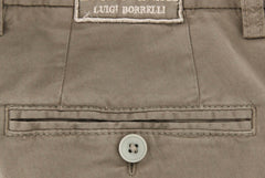 Borrelli Brown Pants - Extra Slim - 32/48 - (10SLIMCERNP012MANDORIA)