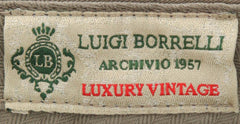 Borrelli Brown Pants - Extra Slim - 32/48 - (10SLIMCERNP012MANDORIA)
