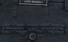 Luigi Borrelli Navy Blue Pants - 38/54 - (10SLIMCERNP012NAVY)