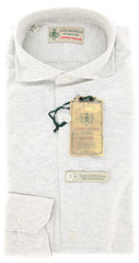 Luigi Borrelli Light Gray Shirt - Extra Slim - S/S - (MA28130CLAUDIO)