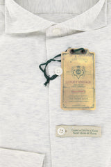 Luigi Borrelli Light Gray Shirt - Extra Slim - S/S - (MA28130CLAUDIO)