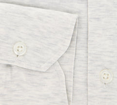 Luigi Borrelli Light Gray Shirt - Extra Slim - S/S - (MA28130CLAUDIO)
