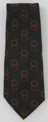 Kiton Brown Silk Tie