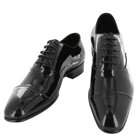 Max Verre Black  Tuxedo Shoes