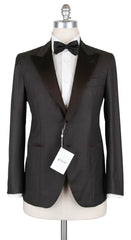 Orazio Luciano Brown Wool Tuxedo - 38/48 - (2BOTTONIA8115)