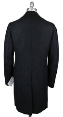 Orazio Luciano Gray Wool Solid Coat - (3BTNCOAT7605) - Parent