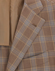 Orazio Luciano Brown Plaid Sportcoat - (GU3BA93534R6) - Parent