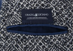 New Orazio Luciano Navy Blue Wool Fancy Coat - (OLFINTOM083) - Parent