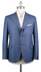 Orazio Luciano Blue Virgin Wool Sportcoat - 46/56 - (OLWOBLUR6X9)
