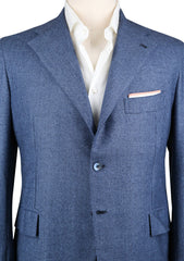 Orazio Luciano Blue Virgin Wool Sportcoat - (OLWOBLUR6X9) - Parent