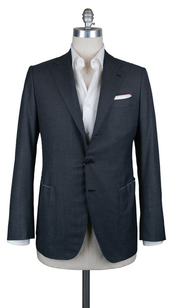 Principe d'Eleganza Blue Wool Sportcoat - (B904134123) - Parent