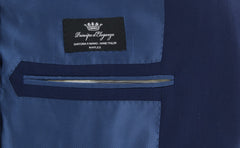 Principe d'Eleganza Navy Blue Solid Sportcoat - (PE103171) - Parent