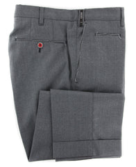 PT Pantaloni Torino Gray Solid Pants - 36/52 - (COVFKCMA79220)