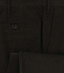 Rota Dark Brown Solid Pants - Full - (1002C661063) - Parent
