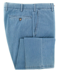 Rota Light Blue Solid Pants - Full - 52/68 - (2902C1430001)