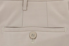 Rota Beige Solid Pants - Full - (CENTO2C34001) - Parent