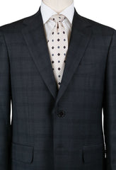 Sartorio Napoli Gray Wool Plaid Suit - (UA200S512936C7) - Parent