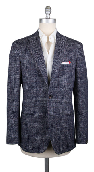 Sartorio Napoli Navy Blue Fancy Sportcoat - (SA918179) - Parent