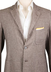 Sartorio Napoli Cream Wool Blend Solid Sportcoat - (SA918175) - Parent