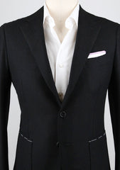 Luigi Borrelli Black Sportcoat - 40/50 - (LIPARI/B90/C/R8)