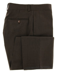 Stile Latino Brown Super 120's Solid Suit - (VAULUCA30B0M30) - Parent