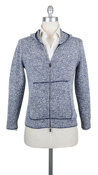 Svevo Parma  Multi-Colored Cashmere Hooded Sweater - (793) - Parent