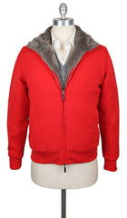 Svevo Parma Red Cashmere Solid Jacket - 42/52 - (SV14SA17MP1221539)