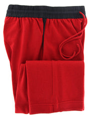 Svevo Parma Red Cashmere Sweatpants - X Small/46 - (SV-0148AI14-V15C)