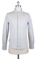 Svevo Parma Light Gray Solid Shirt - Extra Slim - 15.75/40 - (F113183)