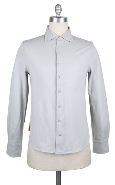 Svevo Parma Light Gray Solid Shirt - Extra Slim - (F113183) - Parent