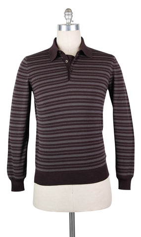 Svevo Parma Brown Wool Sweater - Size: Medium US / 50 EU