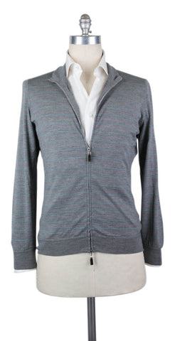 Svevo Parma Gray Wool Sweater - Size: Medium US / 50 EU