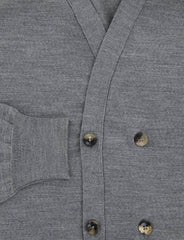 Svevo Parma Gray Wool Sweater - Cardigan - Medium/50 - (1346SE10X26)